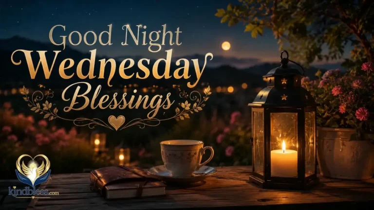 Good Night Wednesday Blessings