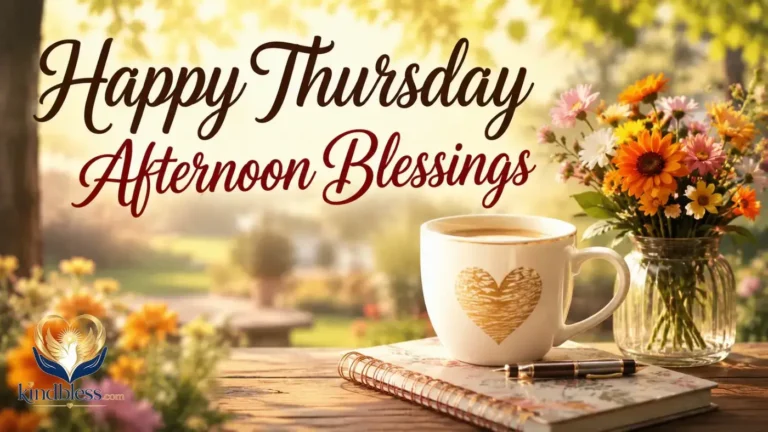Happy Thursday Afternoon Blessings