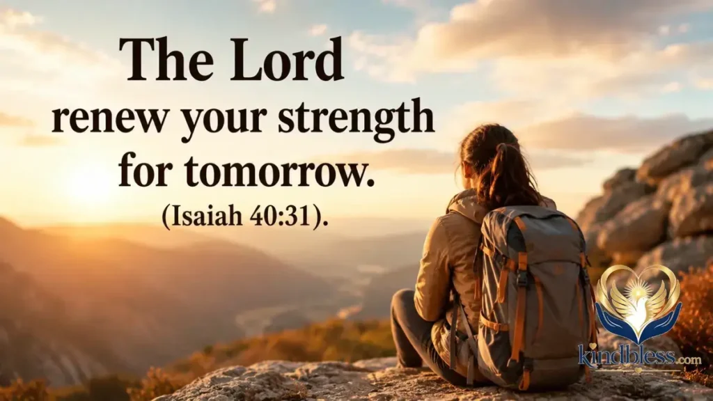 Sunday Evening Scripture Blessings For Strength